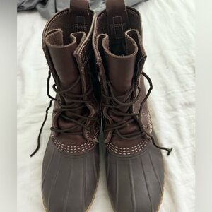 L.L. Bean duck boots